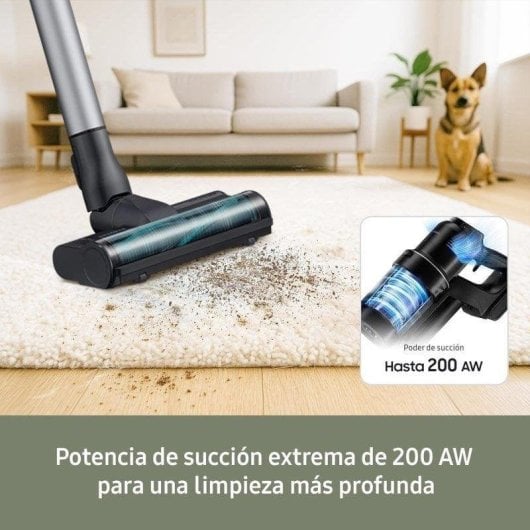 Aspiradora sin cable Jet 75E Pet 200AW Autonomia 60 min