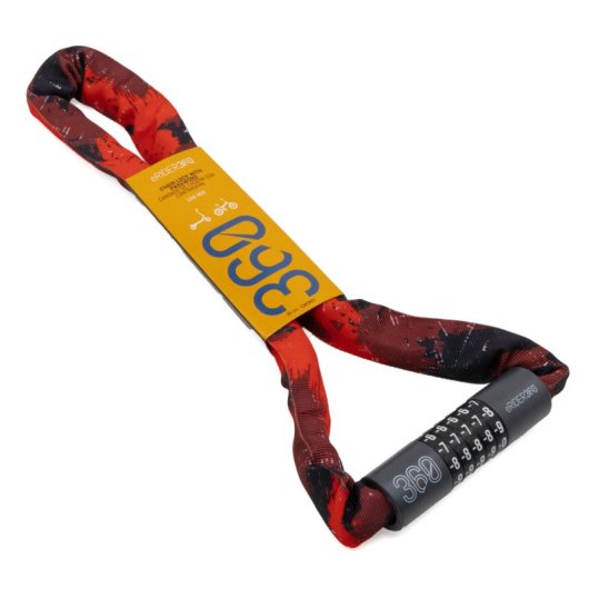 Candado De Contraseña Ewlk022 Funda Tela Roja Cmm369