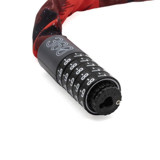 Candado De Contraseña Ewlk022 Funda Tela Roja Cmm369