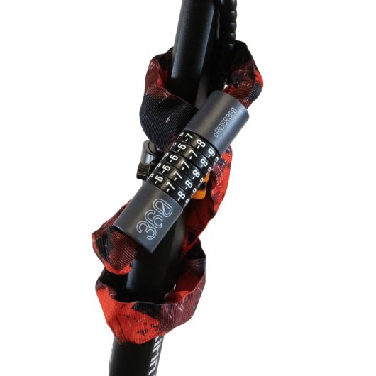 Candado De Contraseña Ewlk022 Funda Tela Roja Cmm369