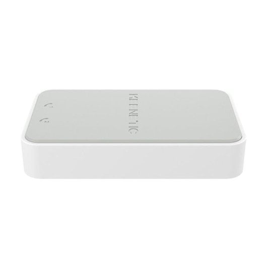 Adaptador VoIP Keenetic Linear USB 2 puertos RJ-11 FXS Blanco Gris Micro PBX