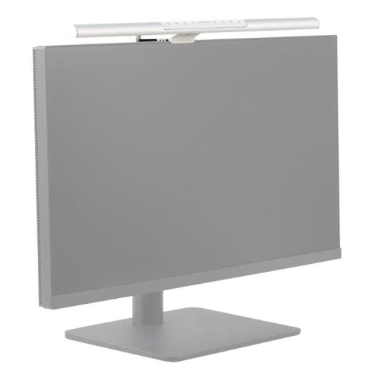 Luz de pantalla BenQ ScreenBar Pro LED regulable para monitor plata