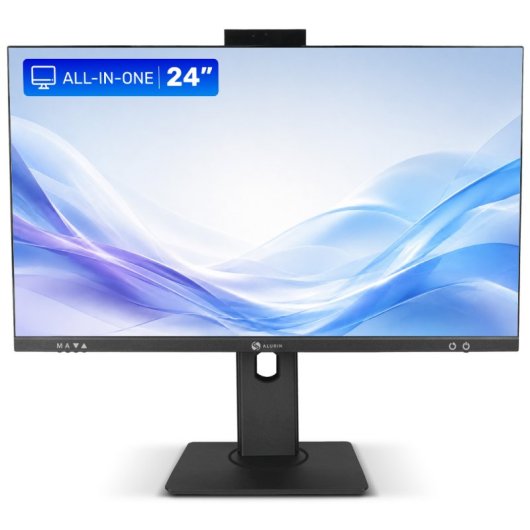 Alurin Flow AIO 24" Regulable i5-12400/16GB/1TB SSD/Sin SO