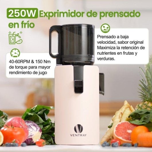 Estrattore Ventray Max 120 250W doppia coclea 1.2L bocca extra larga