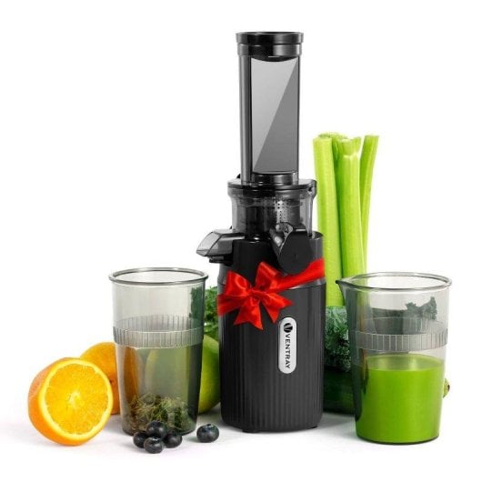 Estrattore Ventray Mini Ginnie Compatto 60 RPM Massimo Rendimento Nero