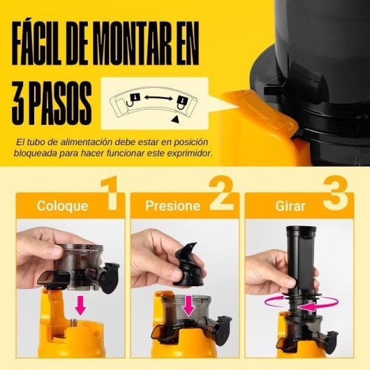 Estrattore Ventray Mini Ginnie Giallo 60 RPM Compatto a Freddo