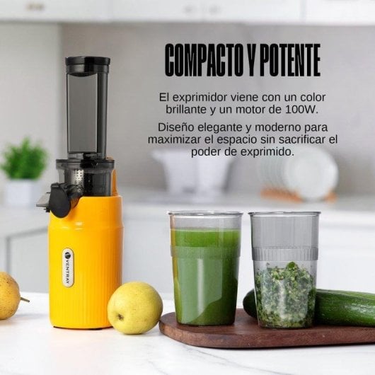 Estrattore Ventray Mini Ginnie Giallo 60 RPM Compatto a Freddo