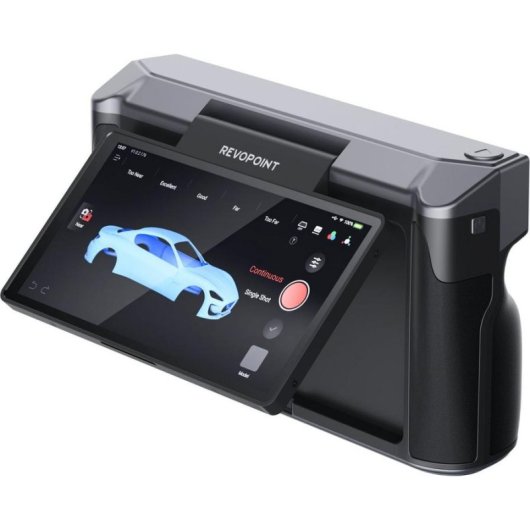 Escáner 3D Revopoint MIRACO Plus precisión 0,02 mm color 48 MP AMOLED 6"