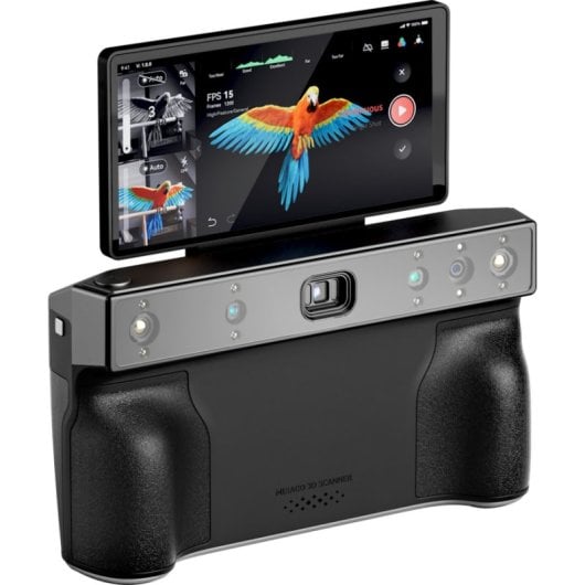 Scanner 3D Revopoint MIRACO précision 0,02 mm caméra 48 MP 6" AMOLED