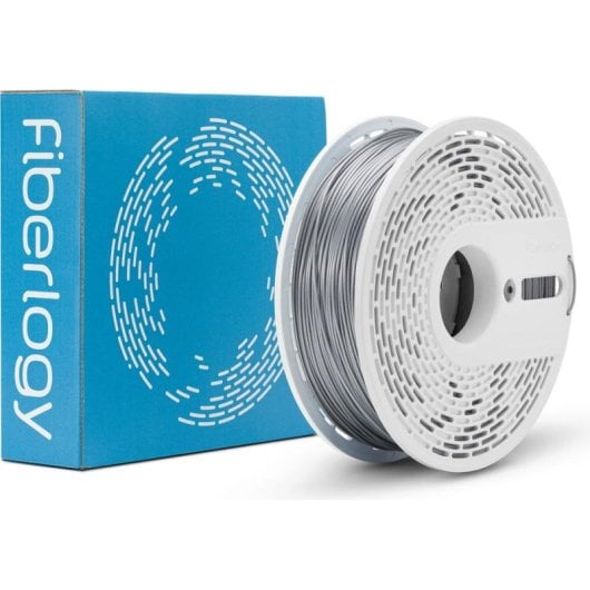 Filamento PLA Fiberlogy Easy Gris 1,75 mm 0,85 kg alta precisión biodegradable