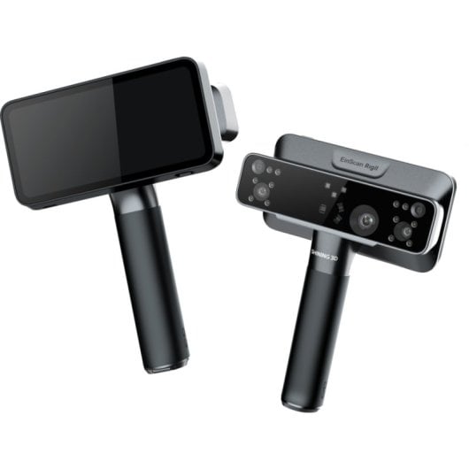 Scanner 3D Shining 3D EinScan Rigil wireless combinazione laser+IR touchscreen AMOLED