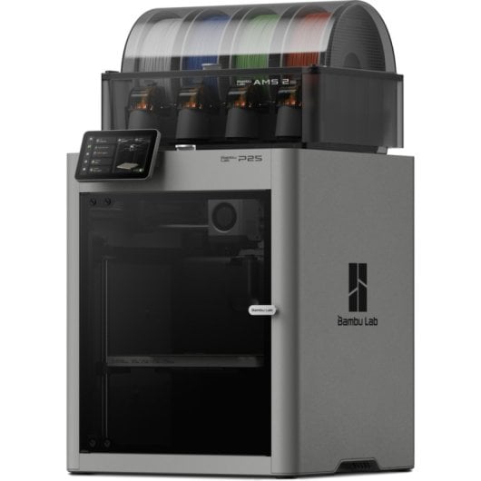 3D-Drucker Bambu Lab P2S Combo mit AMS 2 Pro, FDM, 256 x 256 x 256 mm, WLAN