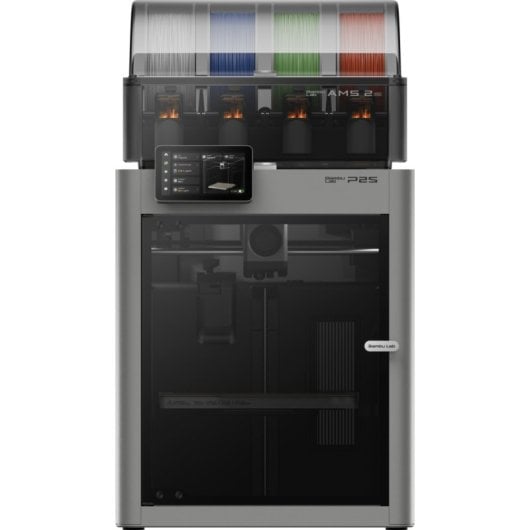 3D-Drucker Bambu Lab P2S Combo mit AMS 2 Pro, FDM, 256 x 256 x 256 mm, WLAN