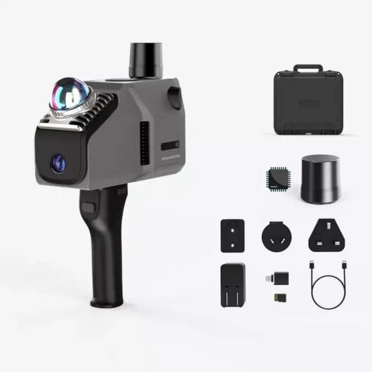 Scanner 3D 3DMakerpro Eagle Max LiDAR 4 câmaras 48MP WiFi USB-C