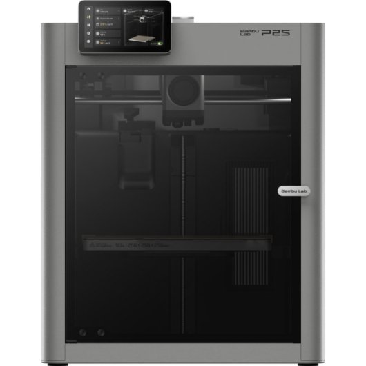 Impresora 3D Bambu Lab P2S extrusor PMSM 8,5 kg pantalla 5" Full HD