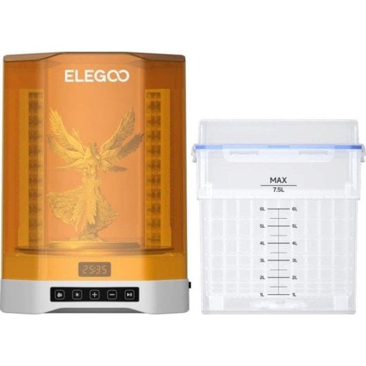 Machine de nettoyage et de polymérisation Elegoo Mercury Plus V3.0 7,5 L UV 405 nm