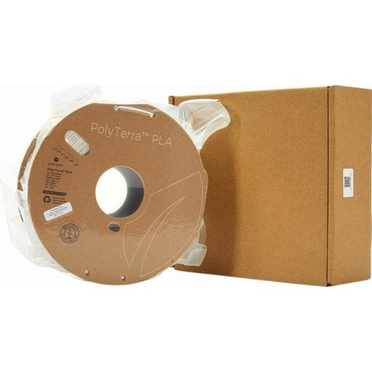 Filamento PLA Polymaker PolyTerra PM70822 1.75 mm Branco Eco Sustentável