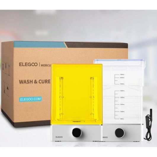 Elegoo Mercury XS Bundle Harz-Härtestation drehbare UV-Plattform 7L