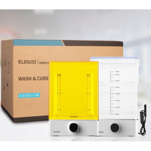 Elegoo Mercury XS Bundle Harz-Härtestation drehbare UV-Plattform 7L