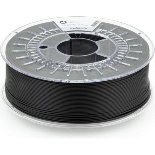 Filament PLA Extrudr NX-2 Matt Noir 1,75 mm Finition mate Biologique