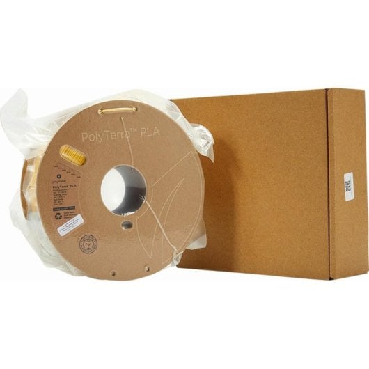 Filamento Polymaker PolyTerra PLA Giallo 1,75 mm Ecocompatibile 1 kg