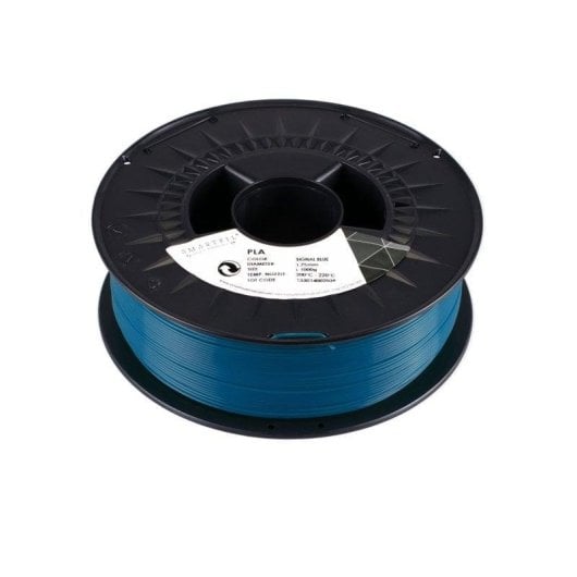PLA Smartfil Bobina de Filamento para Impresión 3D Ácido Poliláctico 1Kg 1.75mm Signal Blue