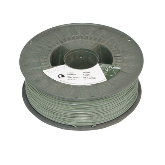 Smartfil Eco R-PETG Bobina de Filamento para Impresión 3D Alta Velocidad 1Kg 1.75mm Natural