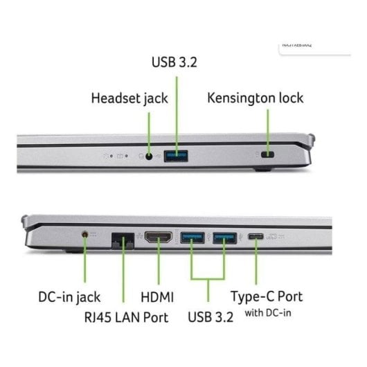 Portable Acer Aspire Go 15 AG15-42P 15.6" AMD Ryzen 5 7430U 16GB 512GB SSD Radeon Graphics Windows 11 Home