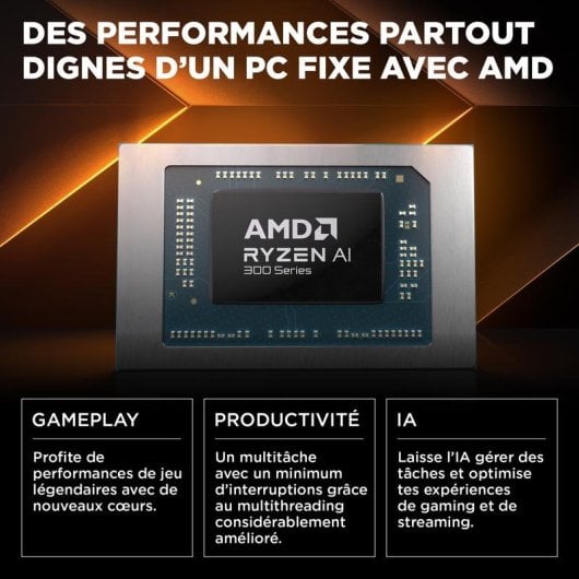 Portable HP OMEN MAX 16-ak0019nf 16" AMD Ryzen AI 9 375 32GB 1TB SSD RTX 5070 Ti Windows 11