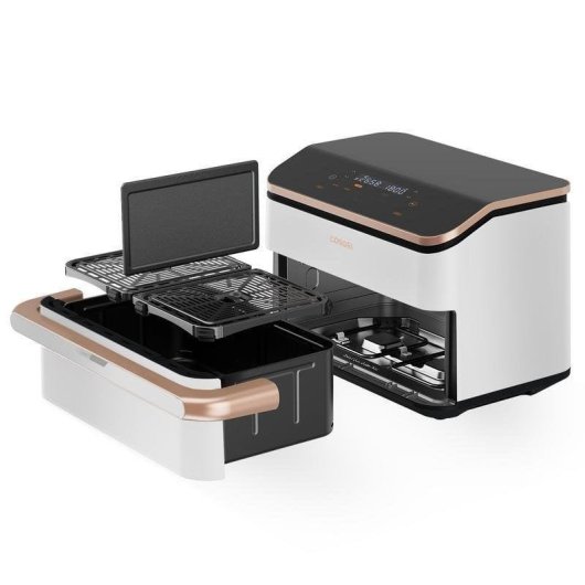 Airfryer Cosori Dual Blaze Twinfry Chef Edition 10L 2800W Dubbele Mand Dubbele Verwarming