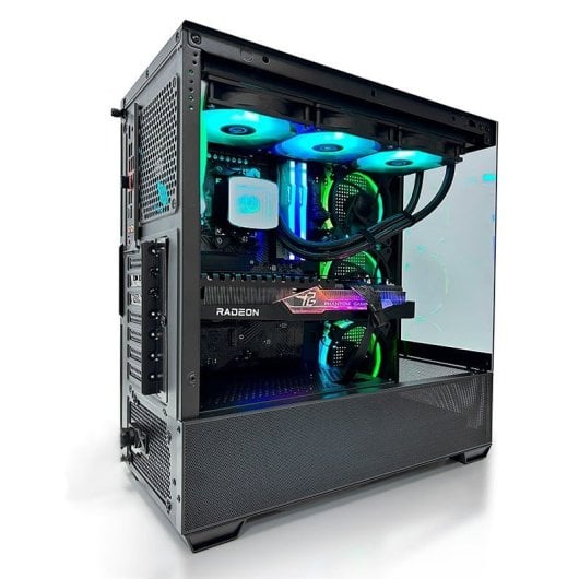 PcVIP 98x9060 / AMD Ryzen 7 9800X3D / 32GB RAM DDR5 / 2TB SSD / RX 9060 8GB GPU / Windows 11 Pro