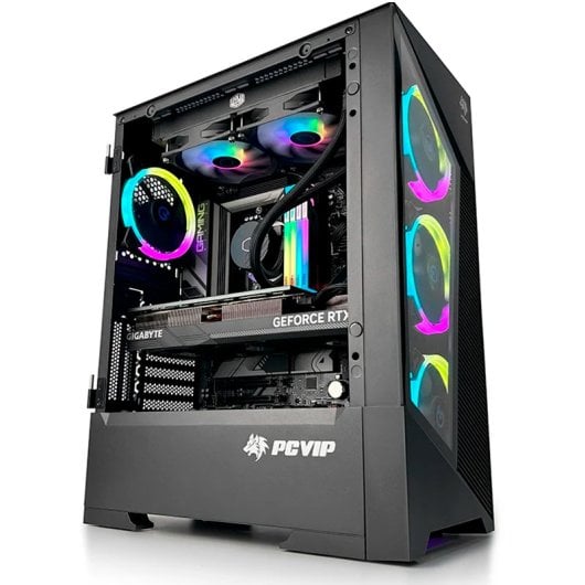PcVIP 96x9060 / AMD Ryzen 5 9600X / 32GB RAM DDR5 / 1TB SSD / RX 9060 8GB GPU / Windows 11 Pro