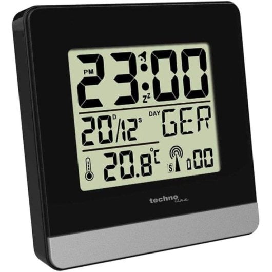 Despertador TECHNOLINE WT260 radio controlado, calendario, temperatura y alarma