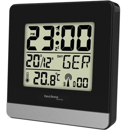 Despertador TECHNOLINE WT260 radio controlado, calendario, temperatura y alarma