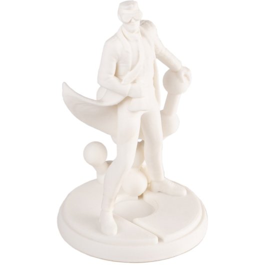 Filamento PLA Polymaker Panchroma Satin Blanco 1,75 mm Acabado Sedoso
