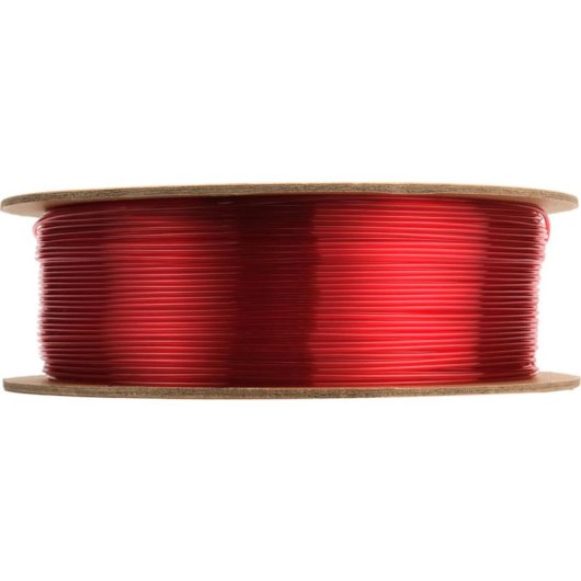 Filament TPU eSUN TPU-95A175T-R1P1 Transparent Rouge 1,75 mm Flexible Haute Tenacité