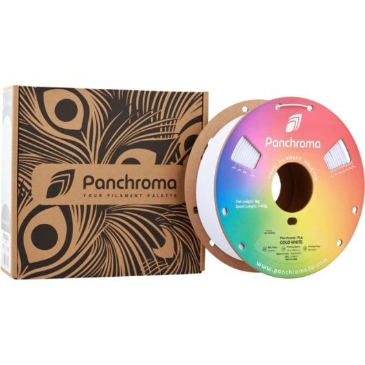 Filamento PLA Polymaker Panchroma CA19027 Blanco 1,75 mm Alta Velocidad