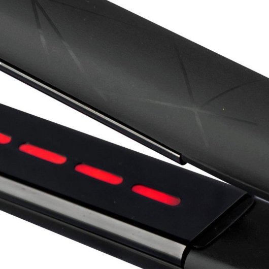 Plancha de pelo By AGV Crystal Infrared placas 25 mm infrarrojos digital