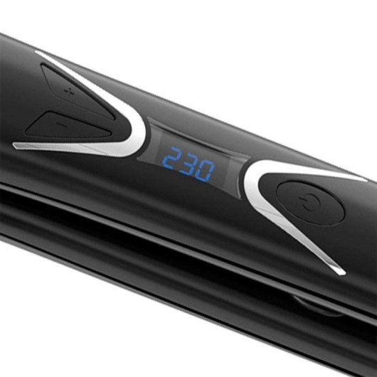 Plancha de pelo By AGV Crystal Infrared placas 25 mm infrarrojos digital