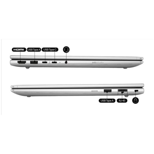 Portátil HP ProBook 4 G1a 14" AMD Ryzen 7 250 32GB RAM 1TB SSD Gráficos Radeon 780M Windows 11 Pro