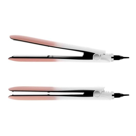 Plancha de pelo By AGV Inspire WD Rosa degradado titanio 35 mm control digital