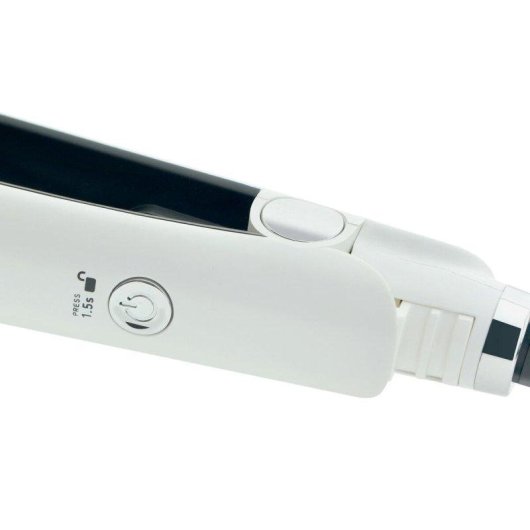 Plancha de pelo By AGV Inspire WD Rosa degradado titanio 35 mm control digital