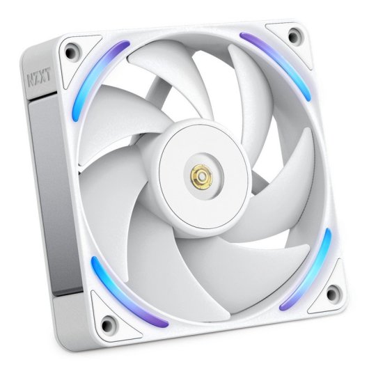 Ventilateur supplémentaire NZXT F120X 120mm 3100RPM RGB PWM Blanc