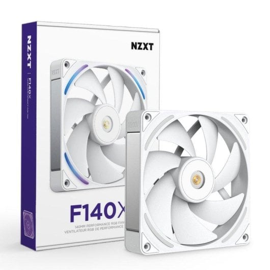 Ventilatore supplementare NZXT F140X 140mm 2400RPM RGB LED bianco PWM