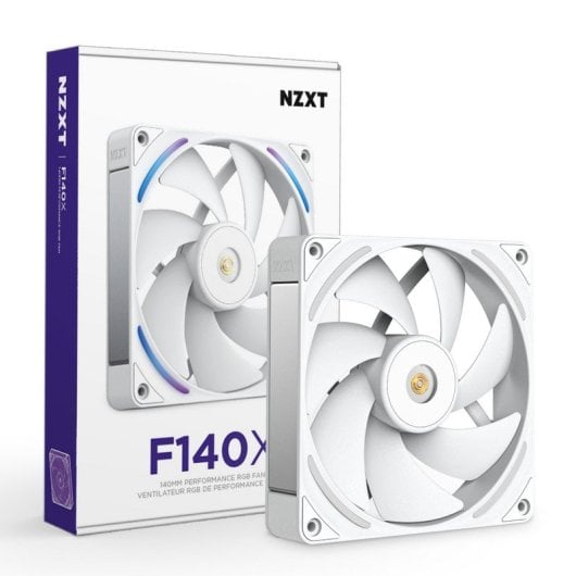 Ventilateur supplémentaire NZXT F140X 140mm 2400RPM RGB blanc PWM