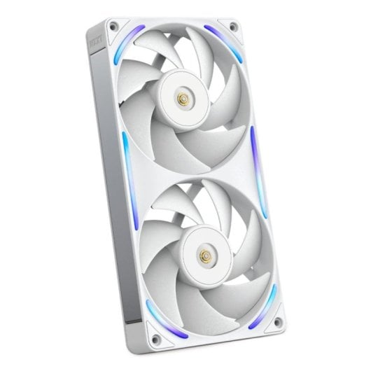 Ventilador suplementario NZXT F240X 240 mm 3100 RPM RGB blanco doble ventilador