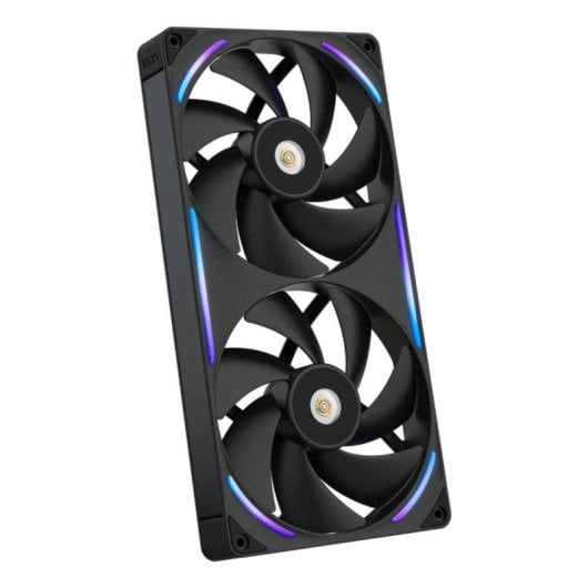Ventilador suplementario NZXT F280X 280mm 2400RPM RGB doble 14cm PWM
