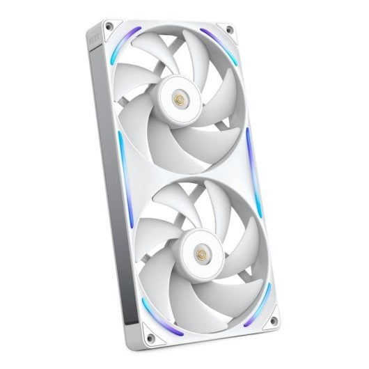 Ventilador suplementario NZXT F280X 280mm 2400RPM RGB-LED Weiß Dual-Fan