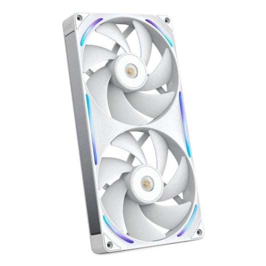 Ventilador suplementario NZXT F280X 280mm 2400RPM RGB-LED Weiß Dual-Fan