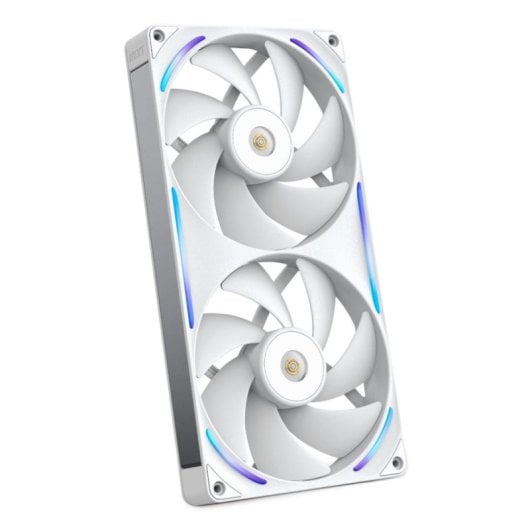 Ventilador suplementario NZXT F280X 280mm 2400RPM RGB-LED Weiß Dual-Fan